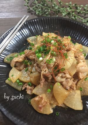 豚バラ大根のオイスター炒め煮-レシピのメイン写真