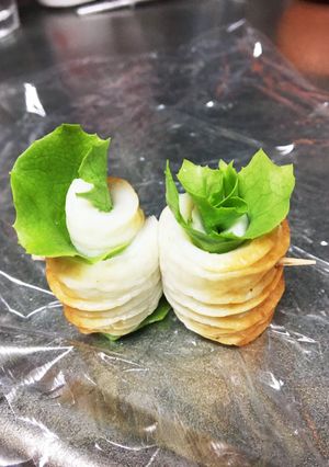 お弁当に☆ちくわレタス くるくる-レシピのメイン写真