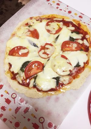 簡単！発酵なしで美味しいマルゲリータピザ-レシピのメイン写真