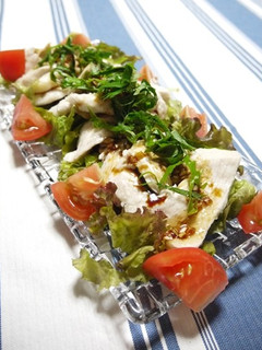 絶品タレで食べる 鶏の冷製しゃぶしゃぶ-レシピのメイン写真