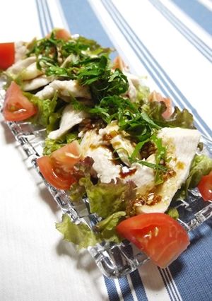 絶品タレで食べる　鶏の冷製しゃぶしゃぶ-レシピのメイン写真