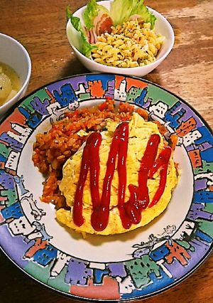 野菜たっぷり オムライス-レシピのメイン写真