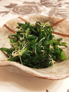 春菊のさっぱりポン酢和え-レシピのメイン写真