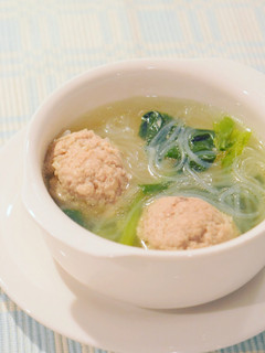 肉団子いり春雨スープ!ウマ塩仕立て♪-レシピのメイン写真