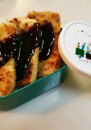 揚げないヘルシーな豆腐焼きカツ丼-レシピのメイン写真
