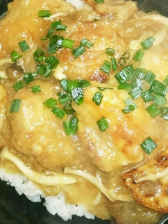鶏肉のみぞれあんかけ-レシピのメイン写真
