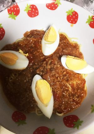 ミートスパゲッティー-レシピのメイン写真