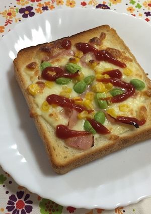 食パンdeカラフルチーズパン-レシピのメイン写真
