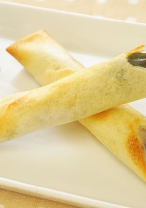 お餅とあんこのスイーツ春巻-レシピのメイン写真