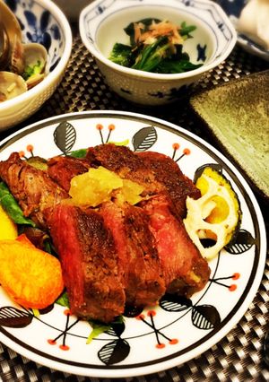 絶品！我が家の牛ステーキ♡美味しさのコツ-レシピのメイン写真