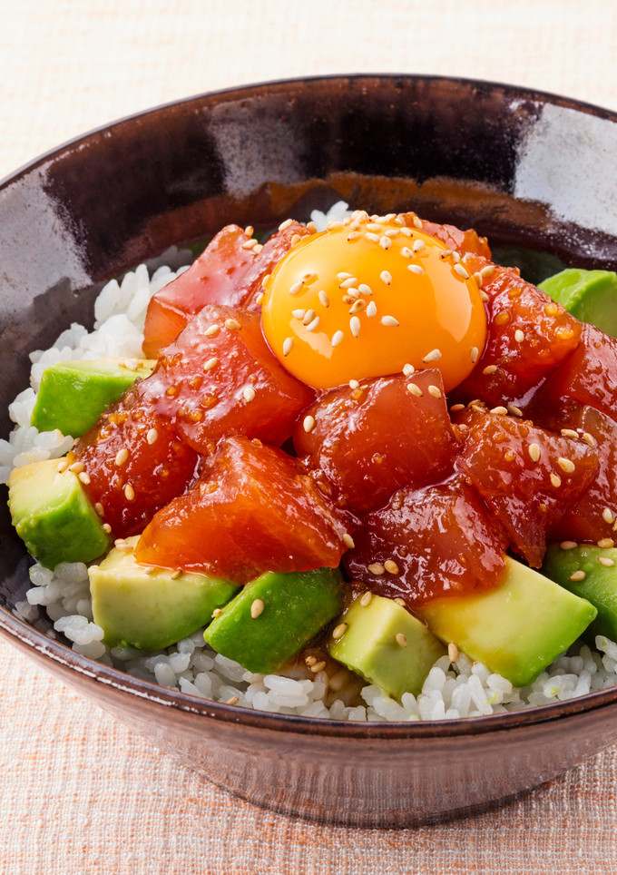 コク旨たれ☆まぐろとアボカドのユッケ丼-レシピのメイン写真