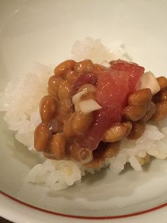 納豆とまぐろのご飯-レシピのメイン写真