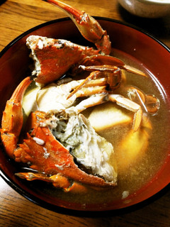 旨味がギュッ!丸蟹(平爪蟹)のお味噌汁-レシピのメイン写真