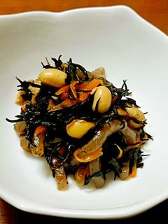 簡単!大豆とひじきの煮物-レシピのメイン写真