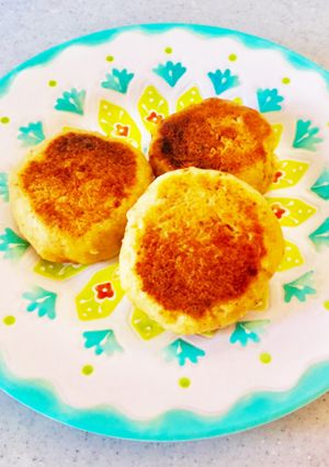 伊達巻リメイク〜おやつにお焼き-レシピのメイン写真