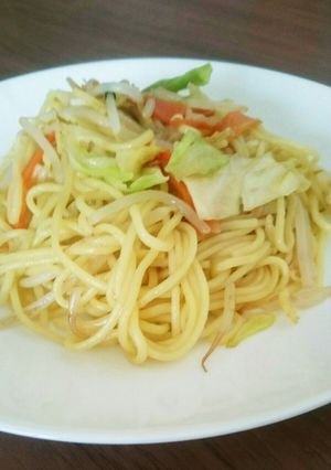 胡麻油が食欲そそる簡単すぎる塩焼きそば-レシピのメイン写真