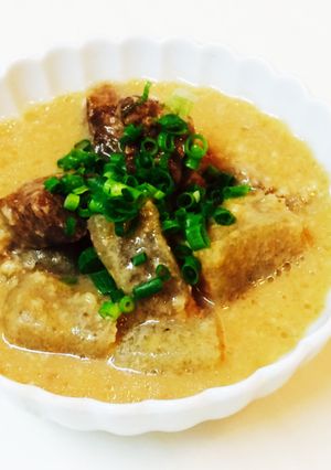 炊飯器で☆余った白味噌で作る土手焼き-レシピのメイン写真