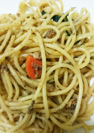 簡単！和風パスタ-レシピのメイン写真