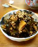 豚肉でコク旨♡昆布と椎茸の佃煮
