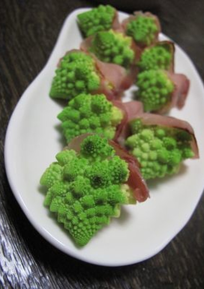 ロマネスコの生ハム巻焼き♪-レシピのメイン写真