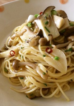 昆布酢で手軽に簡単♪きのこたっぷりパスタ-レシピのメイン写真