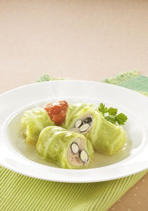 簡単!丹波黒豆の「ロールキャベツ」-レシピのメイン写真