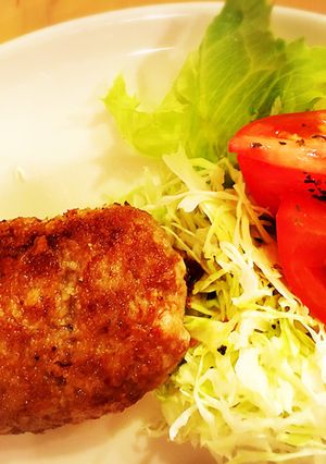 揚げない！簡単衣ミンチカツ風☆弁当にも-レシピのメイン写真
