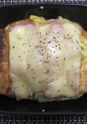 ベー白菜、お揚げのチーズ焼き-レシピのメイン写真