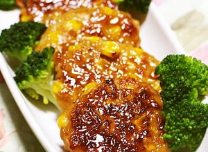 お弁当のおかず★コーン入り鶏バーグ-レシピのメイン写真