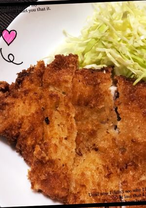 もぅ失敗しなぃ！！やわらか〜ぃトンカツ♡-レシピのメイン写真