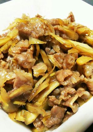牛肉とゴボウの甘辛煮(佃煮風)-レシピのメイン写真