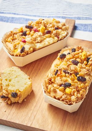ホットケーキミックスでグラノーラケーキ-レシピのメイン写真