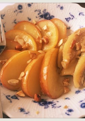 ココナッツオイルで焼きりんご&バナナ-レシピのメイン写真