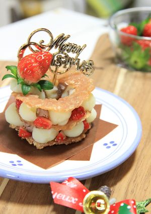 愛犬ごはん＊2015年クリスマスケーキ-レシピのメイン写真