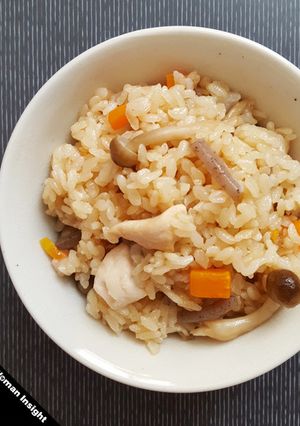 炊飯器と餅で簡単に!中華おこわ-レシピのメイン写真