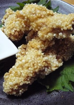 鶏の道明寺揚げ-レシピのメイン写真