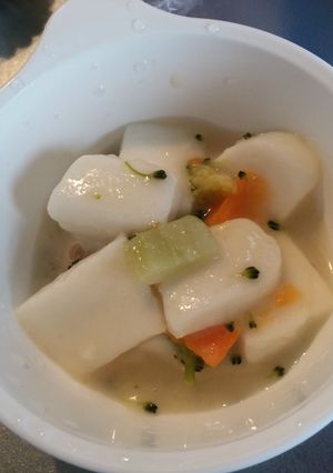 はんぺんと野菜のクリーム煮-レシピのメイン写真