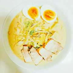 รูปของ 豆乳味噌麺なしラーメン