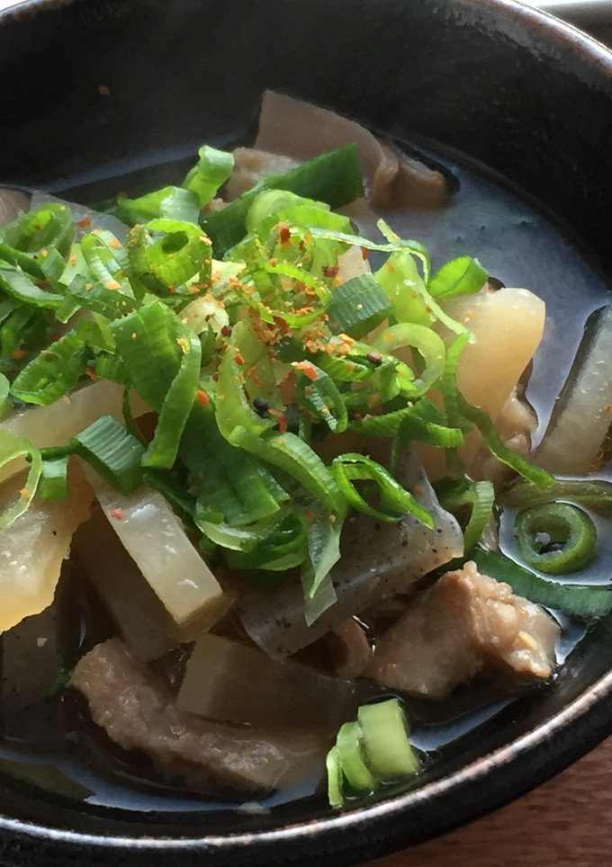 もつ鍋用のもつ肉で作るモツ煮-レシピのメイン写真
