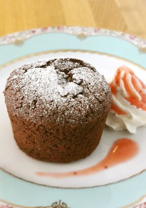 バレンタインに＊フォンダンショコラ-レシピのメイン写真