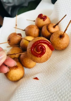 *簡単*ミニアメリカンドック!!!-レシピのメイン写真