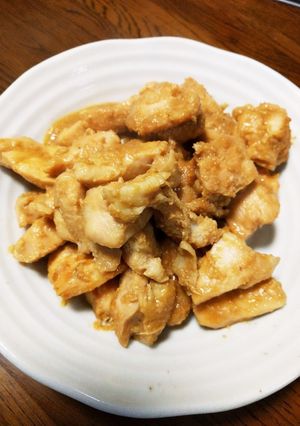 時短！鶏胸肉のウマウマ味噌漬け焼き-レシピのメイン写真