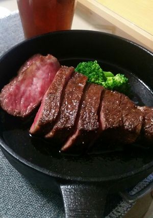スキレットdeステーキ-レシピのメイン写真