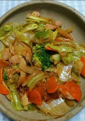 野菜のあんかけ炒め-レシピのメイン写真