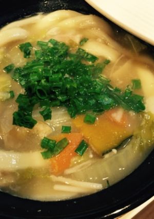 土鍋で熱々 冬野菜のほうとう豚汁-レシピのメイン写真