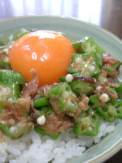 オクラのたまごかけ御飯-レシピのメイン写真