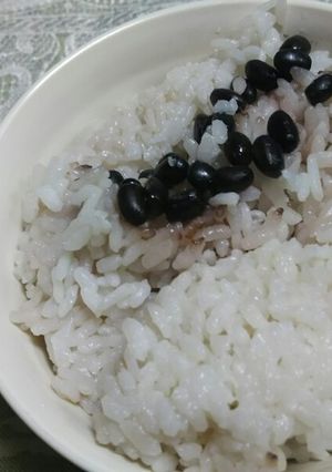 黒千石のご飯-レシピのメイン写真