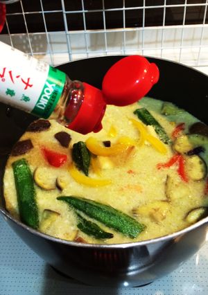 家族のリクエストグリーンカレーのレシピ-レシピのメイン写真
