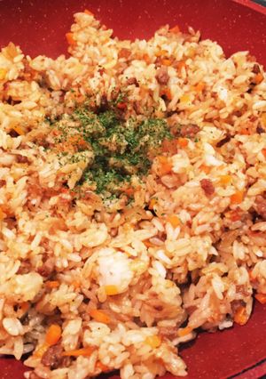 【カレーの残りで簡単】カレーピラフ！-レシピのメイン写真