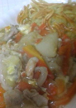 野菜たっぷり〜♪あんかけ焼きそば-レシピのメイン写真